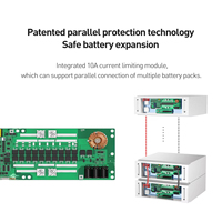 JKBMS 300A PB2A16S30P - Equilibrador Activo Inteligente 8S-16S 24V-60V LiFePO4 BMS para Sistema de Inversor de Almacenamiento de Energía Solar