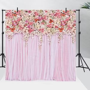 Panneau mural de fleurs artificielles Décorations de mariage Support mural de fleurs de <span class=keywords><strong>pampa</strong></span> pour décorations Toile de fond de fleurs de mariage - Product Image 2