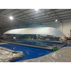 <span class=keywords><strong>Couverture</strong></span> de <span class=keywords><strong>piscine</strong></span> gonflable en PVC dôme étanche à l'air résistant aux UV taille personnalisable Double usage (<span class=keywords><strong>piscine</strong></span>/balle) <span class=keywords><strong>couverture</strong></span> de fête en plein air - Product Image 3