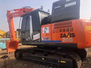 Nouvelle Arrivée Excavatrice HITACHI ZX200 d'Occasion Originale du Japon Excavatrice Hydraulique d'Occasion ZX60 ZX120 ZX200 à Chenilles à Bas Prix en Vente - Product Image 5