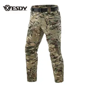 ESDY Men's Tactical Assault Cargo Pant Outdoor Hiking Camping Trousers IX7 Pant