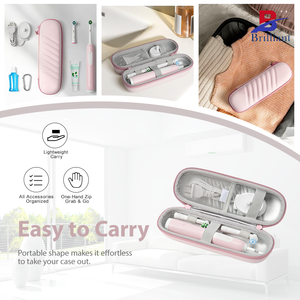 Estuche de Viaje Personalizado para Cepillos de Dientes Eléctricos (<span class=keywords><strong>Oral</strong></span>-<span class=keywords><strong>B</strong></span> <span class=keywords><strong>Pro</strong></span>/iO/ Sonicare), Protección Impermeable de Carcasa Rígida de EVA - Product Image 5