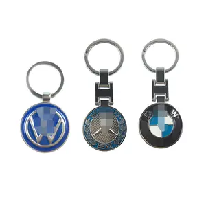定制时尚汽车品牌钥匙扣3d合金金属钥匙圈汽车徽章钥匙扣