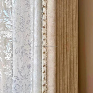 <span class=keywords><strong>Rideau</strong></span> occultant de style rétro français 2025, luxe léger haut de gamme, chambre à coucher, salon, balcon - Product Image 3