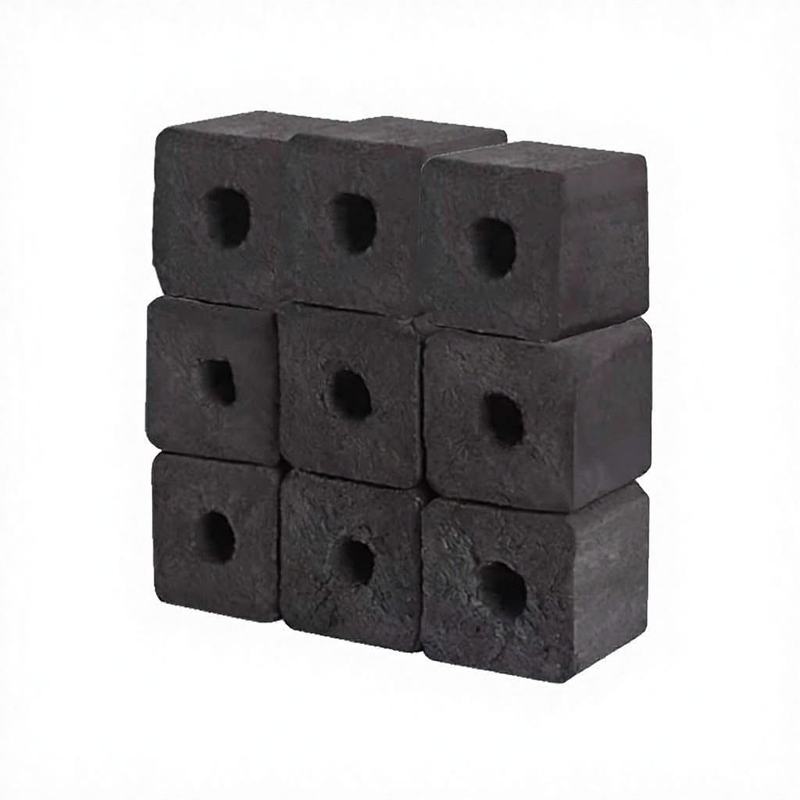 Industrial Grade Bamboo Charcoal Briquettes Smokeless