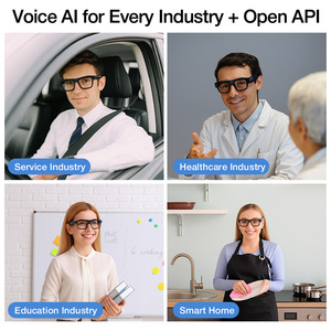 Occhiali ChatGPT ad alte prestazioni con 48H Standby e 2K/30fps Video <span class=keywords><strong>Ar</strong></span> Smart Glasses con fotocamera per la documentazione di viaggio - Product Image 3
