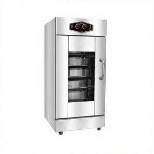Máquina Fermentadora de Masa Eléctrica de Acero Inoxidable, Puerta Única, 6 Bandejas, Termostato Ajustable, Cesta <span class=keywords><strong>Vaporera</strong></span>, Calentamiento por Agua - Product Image 1