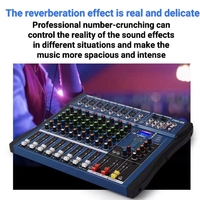 Table de mixage audio professionnelle Demao Pro Audio CT-80S USB 8 canaux avec USB