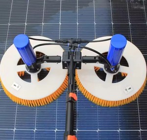 Cepillo Robótico Automático de Doble Cabezal SMARAAD para Limpieza Solar con Cepillo de Nylon y Motor de 220V para Paneles Solares y Ventanas - Product Image 4