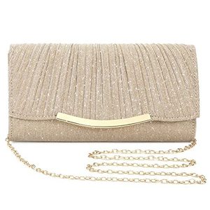 Bolsos de noche brillantes de diseñador para mujer, elegantes bolsos cruzados de hombro para fiesta, bolsos de noche brillantes de diseñador para exteriores - Product Image 1