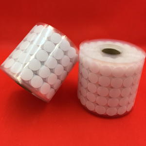 Cinta Adhesiva de Gancho y Bucle de Alta Calidad, Personalizada, Autoadhesiva, en Forma de Puntos, Círculos y Cuadrados - Product Image 2