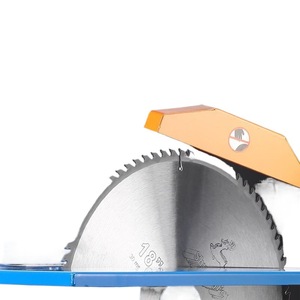 Sierra de mesa para carpintería monofásica doméstica con mesa deslizante 3kW, máquina de corte de madera, sierra de disco, sierra de sobremesa pequeña para carpintería - Product Image 5