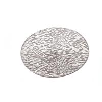 Assiettes de présentation jetables en plastique de 380 mm de diamètre, style américain, pour fêtes, hôtels, Thanksgiving - Prix usine