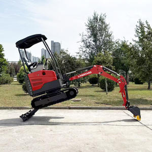 Распродажа, мини-гидравлический экскаватор, дизельный двигатель, многофункциональный гусеничный небольшой экскаватор 1 тонна 2 тонны, новый экскаватор, машина для домашнего использования - Product Image 1