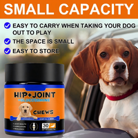 Complément pour les Hanches et les Articulations des Chiens avec Glucosamine et Chondroïtine, Friandises à Mâcher Douces, Formule Riche en Protéines, Soulagement de la Douleur et Soutien Immunitaire