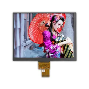 Sunlight Readable 1000 nits 8 inch TFT LCD Module Display 1024x768 LVDS Interface for Industrial