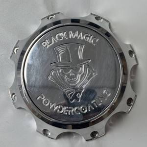 Nouvelles jantes de camion personnalisées avec enjoliveurs flottants finition argent brillant en alliage d'aluminium pour F-250/F-350 Super Duty (modernisation/mise à niveau) - Product Image 1