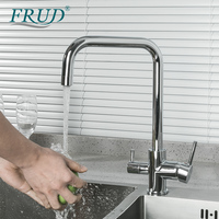 Prix d'usine pas cher robinet de cuisine capteur tactile évier intelligent robinet d'eau robinets de cuisine chromés R43054