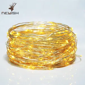 Hơi Mới Ngoài Trời 500L Dây Đồng Giáng Sinh Chuỗi Dây Đồng Ánh Sáng LED Đối Với Đảng, Đám Cưới Chuỗi Đèn