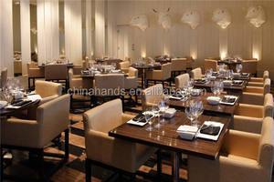 ออกแบบตกแต่งภายในโรงแรม เฟอร์นิเจอร์ร้านอาหารสั่งทำ เฟอร์นิเจอร์จัดเลี้ยง ชุดโต๊ะอาหารร้านอาหาร เก้าอี้และโต๊ะร้านอาหาร - Product Image 2
