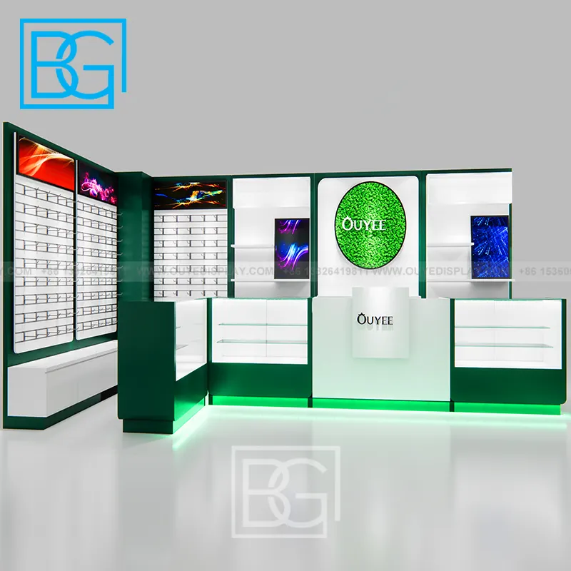 High Quality Display Cabinet And Used Glass Showcases And Display Cases For Tobacco Shop Display Furniture