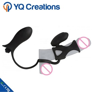 Vibrador para Homens, Manga Vibratória para Pênis, Manga Realista para Aumento Peniano, Anel Peniano Vibratório - Product Image 6