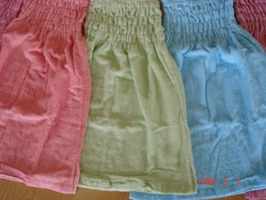 <span class=keywords><strong>Accappatoio</strong></span> e Gonna Lavorati a Maglia alla Moda per Ragazze, 100% <span class=keywords><strong>Cotone</strong></span> Terry - Product Image 2