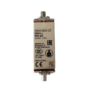 Fusible 32A 35A 40A 50A 63A 80A 100A 500V <span class=keywords><strong>NH000</strong></span> 3NA3812-2C 3NA3814-2C 3NA3817-2C 3NA3820-2C 3NA3822-2C 3NA3824-2C 3NA3830-2C - Product Image 2