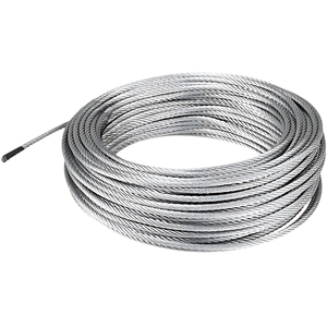 Câble en acier galvanisé pour engins de construction, diverses tailles : 1 mm, 1,5 mm, 2 mm, 3 mm, 4 mm, 5 mm, 6 mm, 7 mm, 10 mm pour treuil - Product Image 2