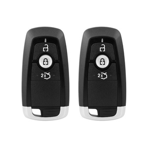 EASYGUARD Système d'alarme de voiture universel PKE sans clé, démarrage automatique, bouton de démarrage, application NFC pour smartphone, verrouillage/déverrouillage, clés de style Ford - Product Image 1