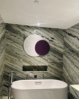 Marbre de jade Shangri-La |   Pierre naturelle verte exotique veinée de blanc, imperméable et écologique pour les hôtels de luxe, les salles de bain et les espaces extérieurs