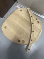 Robot de forage CNC à double broche à haute efficacité pour la production de chaises en bois courbé Moteur équipé Composants de noyau PLC Machines de forage