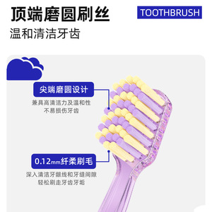 Cepillo de dientes Dr.Baek Ultra Soft 0,12 mm 2 piezas para el cuidado bucal de adultos - Product Image 2