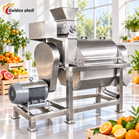 Verse fruit- en groenteverwerkingslijn, groentesapcentrifuge, elektrisch aangedreven, lage onderhoudskosten, hoge kwaliteit