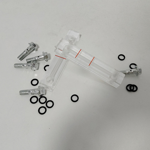 เกจวัดระดับน้ำมันแบบใส φ100 รุ่น Mengma Center Distance พร้อมสกรูยึดและซีล XYW - Product Image 1