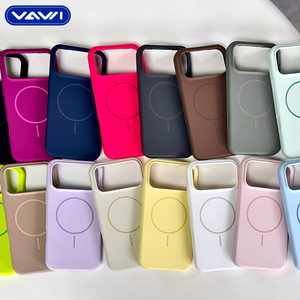 VAWI S042 Custodia per Telefono <span class=keywords><strong>in</strong></span> <span class=keywords><strong>Silicone</strong></span> Liquido di Alta Qualità con Magnete per <span class=keywords><strong>iPhone</strong></span> 11 12 13 14 15 16 17 Pro Max, <span class=keywords><strong>Cover</strong></span> Antiurto - Product Image 3