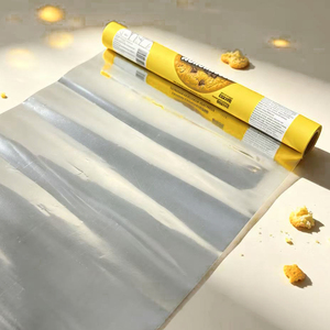 Film en rouleau laminé en aluminium imprimé sur mesure, qualité alimentaire, pour emballage automatique de snacks et biscuits, emballage flexible - Product Image 2