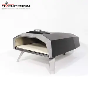 New Arrival 16 Inch Gas Type Outdoor Kitchen Pizza Baking Oven Best Pizza Home Oven With Three Foldable Legs