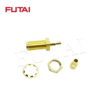 Conector SMA Hembra a Precio de Fábrica con Ventana Abierta y Cable de Señal Delgado de 1.37 mm para Drones de Monitoreo de Comunicaciones