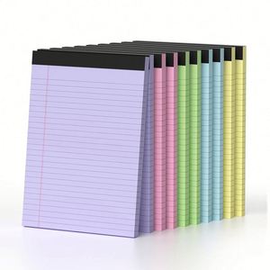 Blocs-notes adhésifs parfumés personnalisables, lignes horizontales simples, design amovible et auto-adhésif, pour mémo et planning - Product Image 1