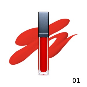 Private Label Waterproof Vegan Matte Liquid <strong>Lipstick</strong> 20 <strong>Organic</strong> Colors with OEM for Makeup Enthusiasts - Product Image 1