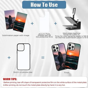 2D thăng hoa di động Trường hợp đối với iPhone x 11 12 13 14 cộng với 15 Pro Max DIY sơn điện thoại Cover quay lại - Product Image 2