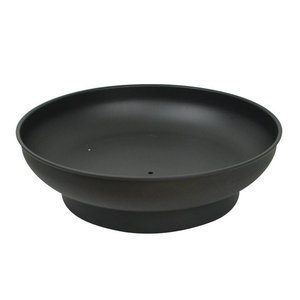 <b>Fire</b> Pit Ring Black 58x16.5cm Portable Wood Burning Outdoor Patio Stove - Product Image 1