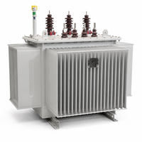 Trafo Oli OLTC dengan Pengubah Tegangan pada Beban (Load Tap Changer) Tiga Fasa Inti Baja Silikon Laminasi Standar IEC60076 Kustom Kva Tegangan