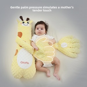 Coussin de réconfort multifonctionnel pour bébé avec dispositif de tapotement, prévient le réflexe de surprise, favorise le sommeil couché, en polyester - Product Image 2