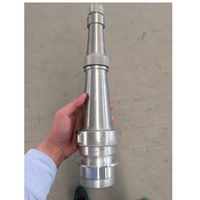 Pabrik 65mm berulir katup Jet air 28m rentang 7.5L/s aliran bahan Solid penindasan api fleksibel ± 8% akurasi pistol api
