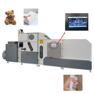 Machine à ouvrir les fibres multifonctionnelle KIVAS 380V avec garantie d'un an pour la production <span class=keywords><strong>de</strong></span> coton perlé pour le rembourrage <span class=keywords><strong>de</strong></span> coussins et <span class=keywords><strong>de</strong></span> jouets - Product Image 1