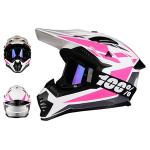 Casco integral todoterreno con gafas, duradero y ligero, para motocross, para adultos, para motociclismo. - Product Image 6