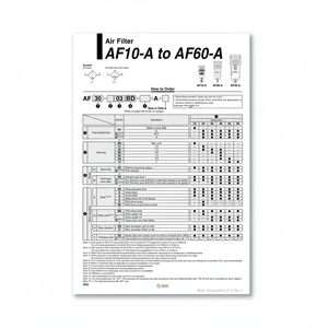 SMC Pneumatics Filtre à air AF50-10BD-R-A - Product Image 1