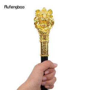 Canne de marche Golden Lion avec poignée en métal 95 cm, canne de randonnée élégante pour gentleman - Product Image 2